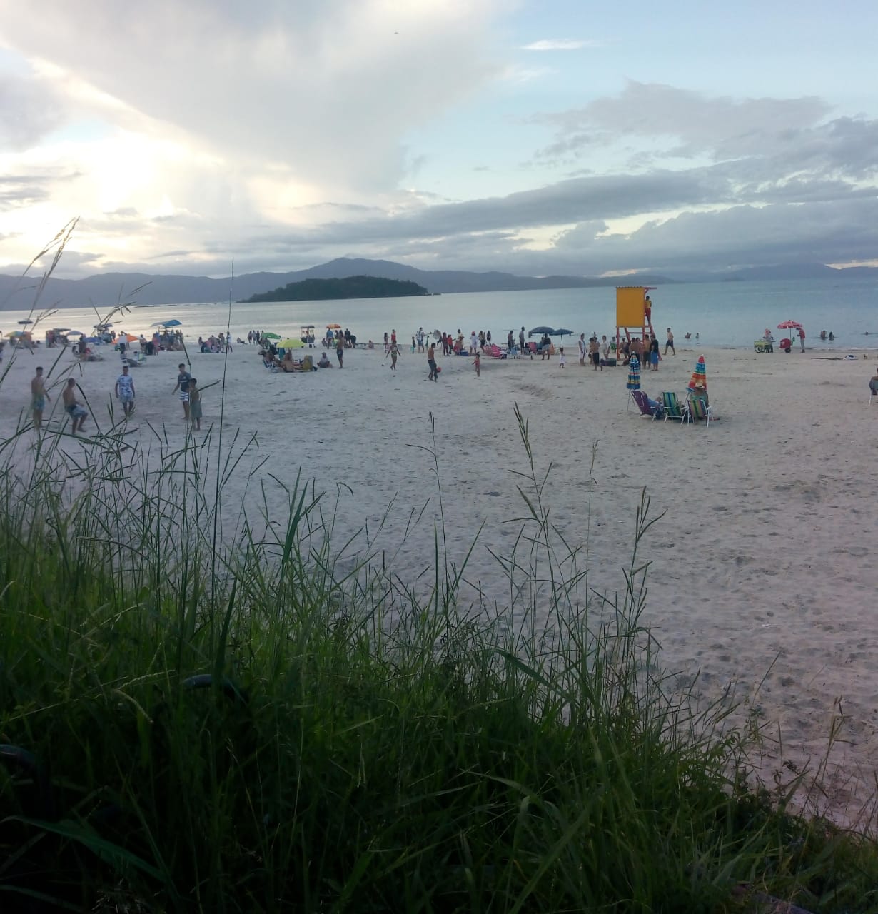 A pandemia da Covid-19 mudo, o amanhecer em Florianópolis