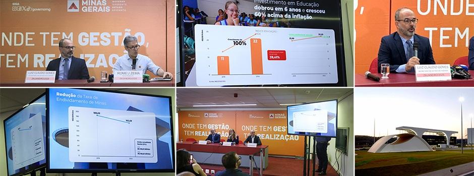 Minas Gerais alcança equilíbrio fiscal pelo quarto ano consecutivo