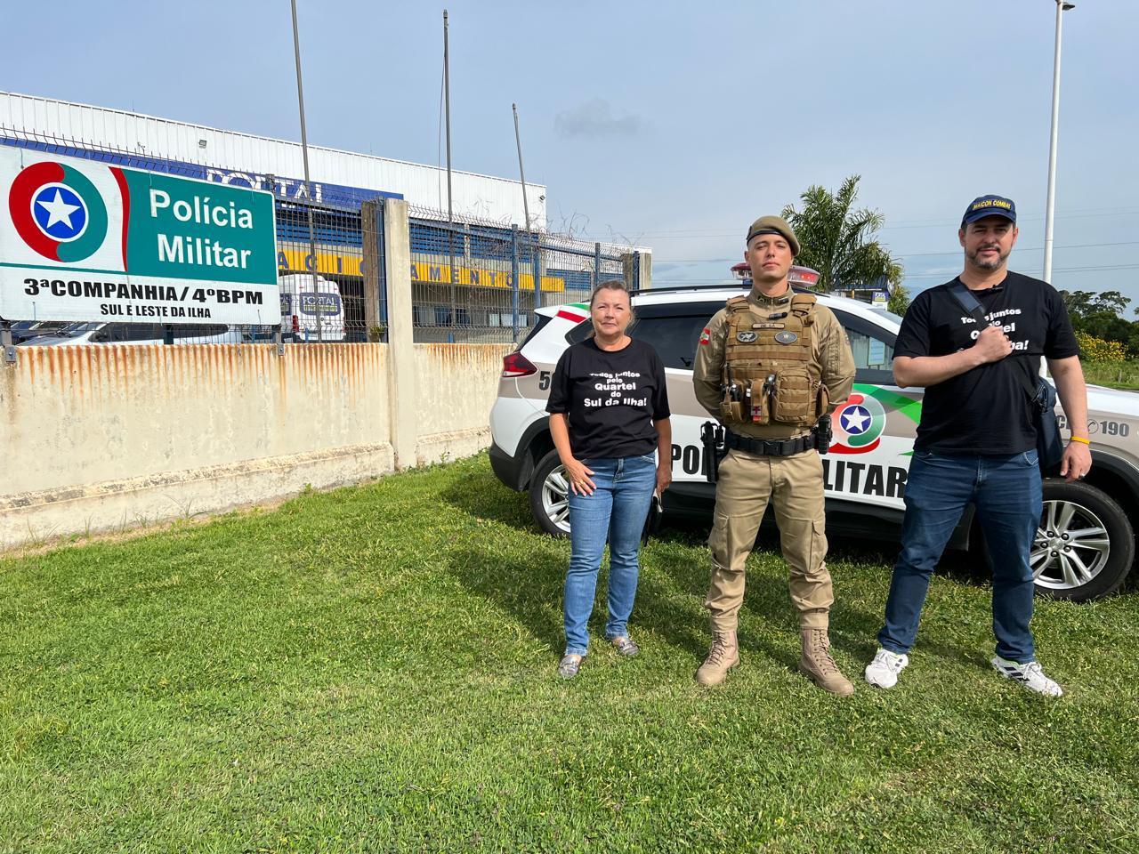 Construção do Quartel da 3ª Companhia da PM no Sul da Ilha Ganha Impulso