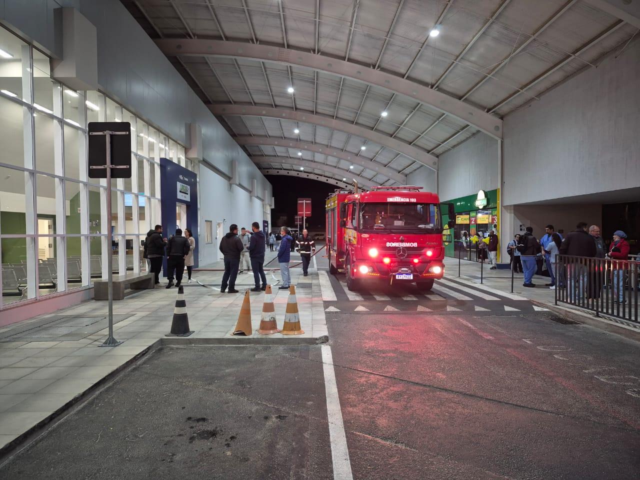 Incêndio é registrado no Multi Hospital de Florianópolis