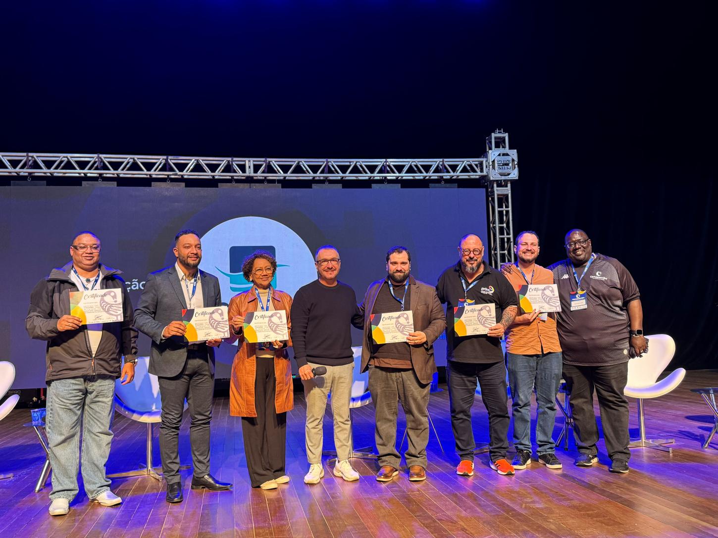 Marcos Jesus, o “Marcão das Tintas”, participa de palestra sobre economia criativa no CONASAMBA 2025