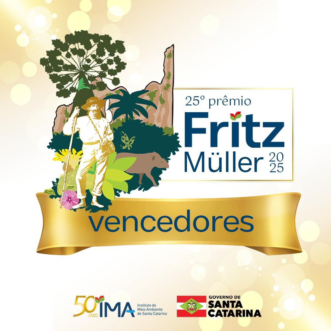 IMA divulga os vencedores do 25º Prêmio Fritz Müller