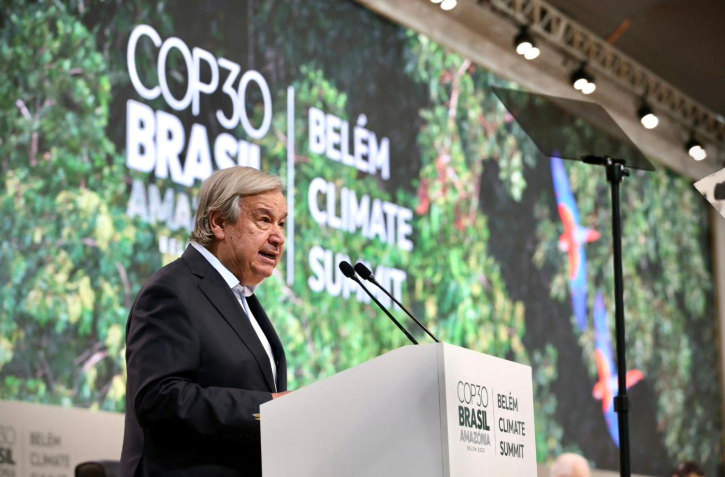 Em Belém, Guterres pede que revolução da energia limpa avance maisClima e Meio Ambiente
