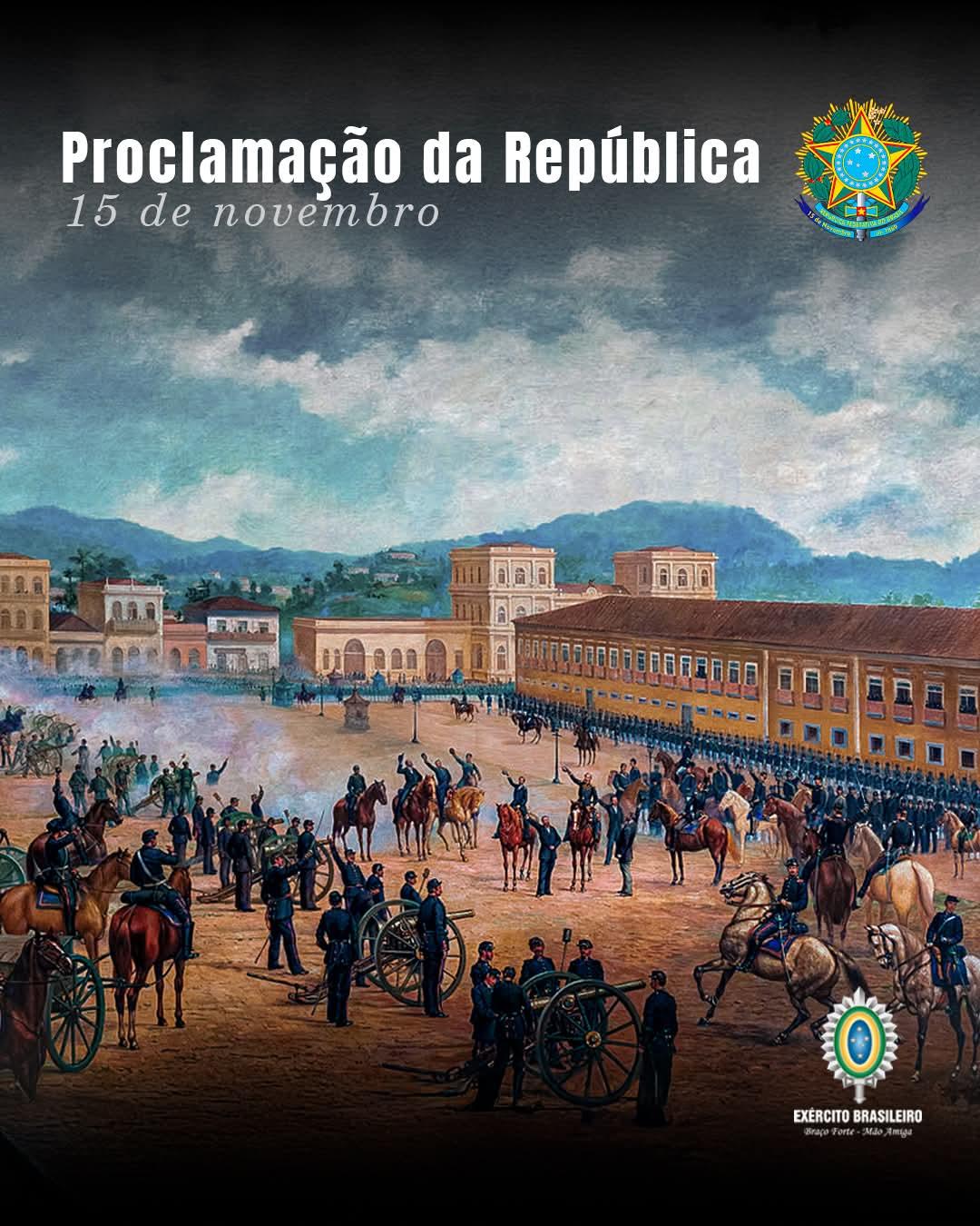 Proclamação da República: a marcha da ordem, o impulso do progresso