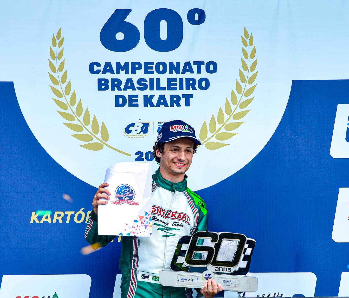 Alfredinho Ibiapina quebra a banca e conquista o bicampeonato brasileiro de kart