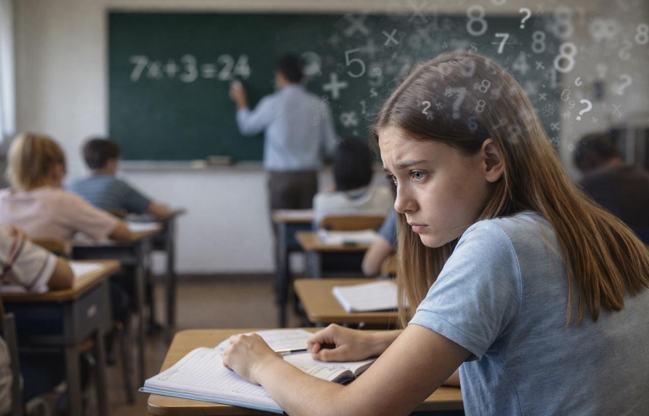 Aprender matemática não é só conteúdo — é também vencer a ansiedade matemática