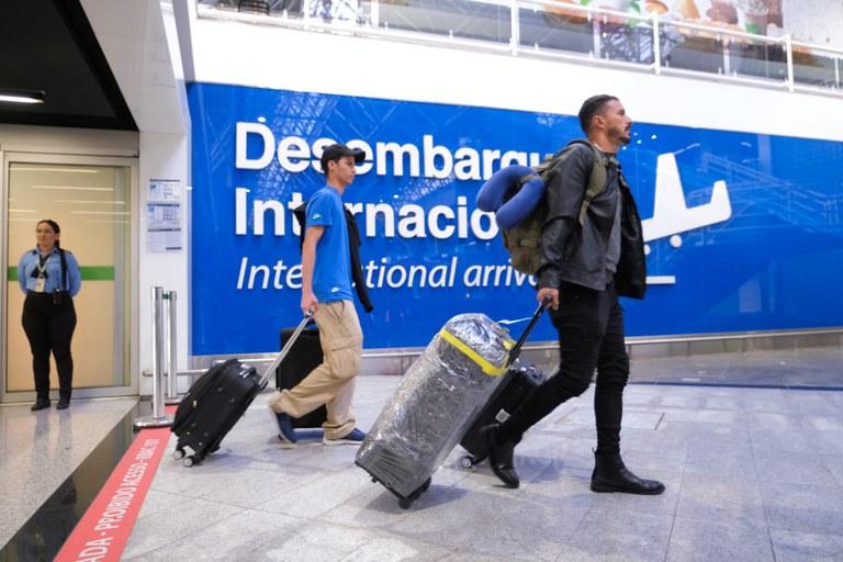 Brasil celebra recorde de 8,3 milhões de turistas internacionais em 11 meses