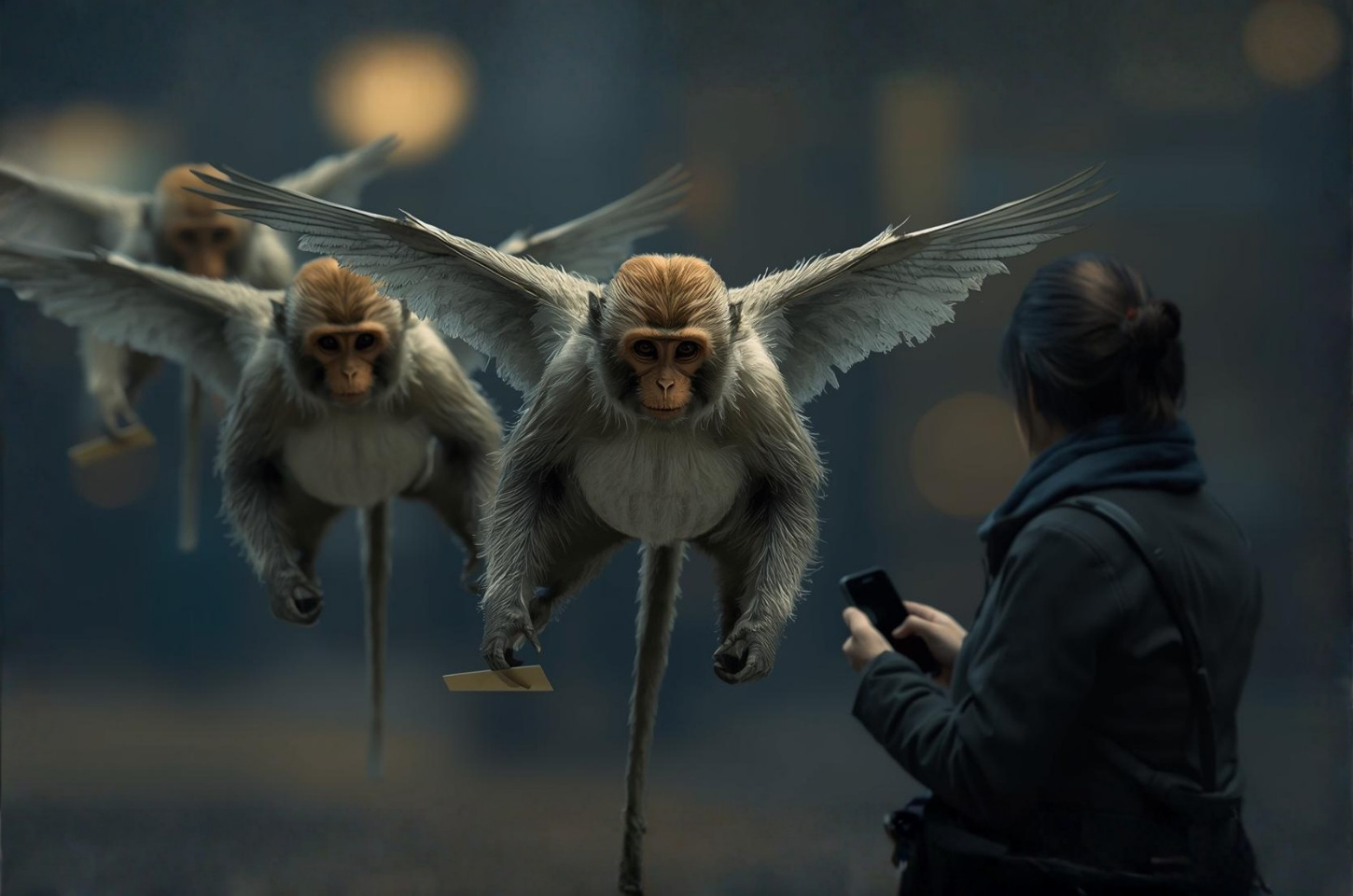 Macacos voadores e a terceirização da agressão