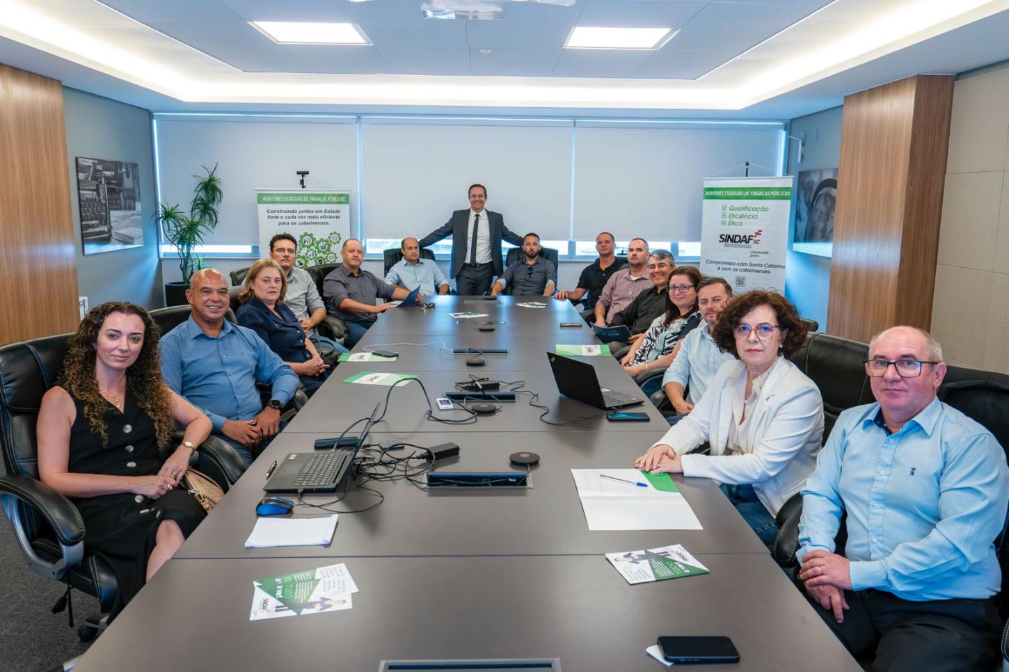 SINDAF-SC chega aos 16 anos com protagonismo institucional e vitórias históricas para a carreira