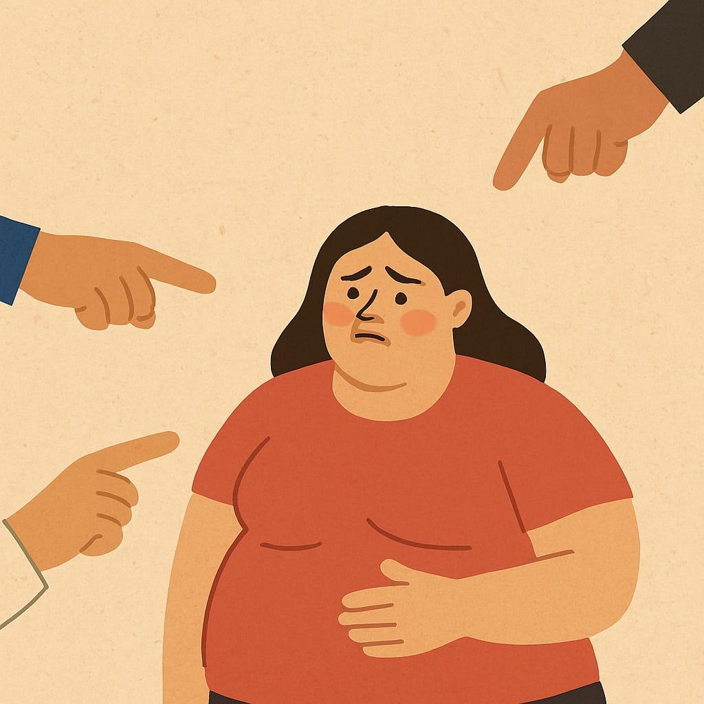 A muralha da indiferença: A falta de empatia como filtro de exclusão para pessoas obesas