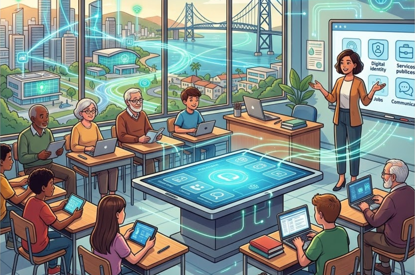 A verdadeira cidade inteligente começa na sala de aula