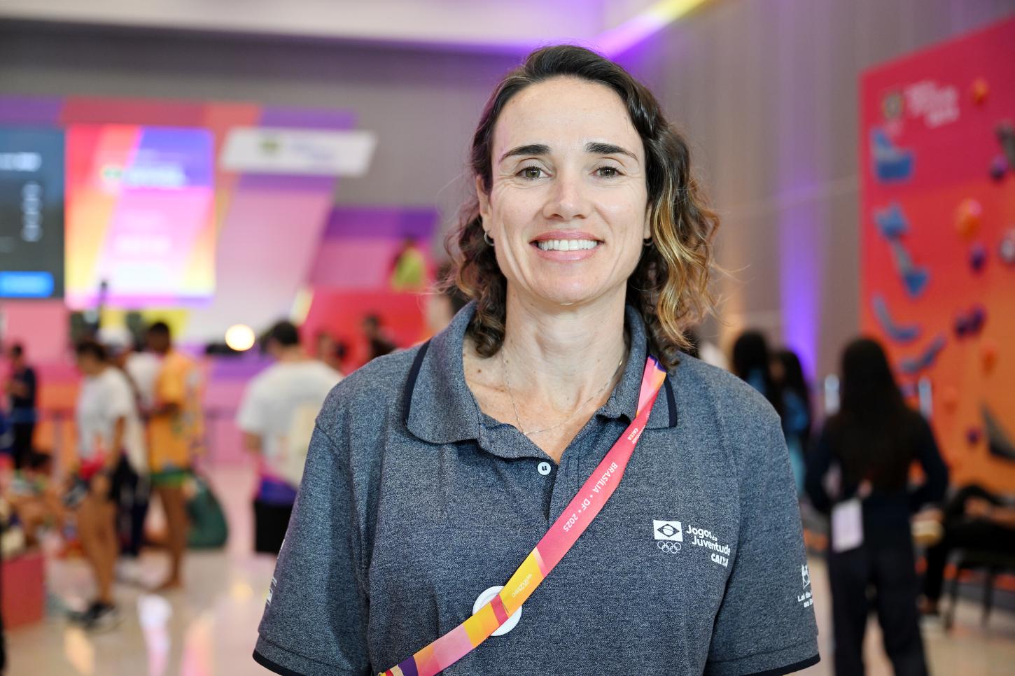 coordenadora de remo indoor da Confederação Brasileira de Remo