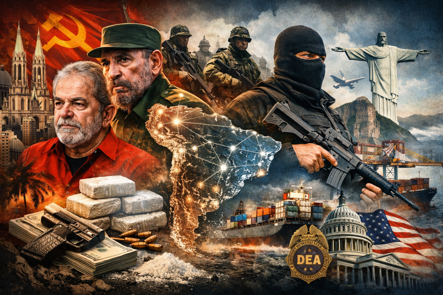 Foro de São Paulo e a Geopolítica do Narcotráfico
