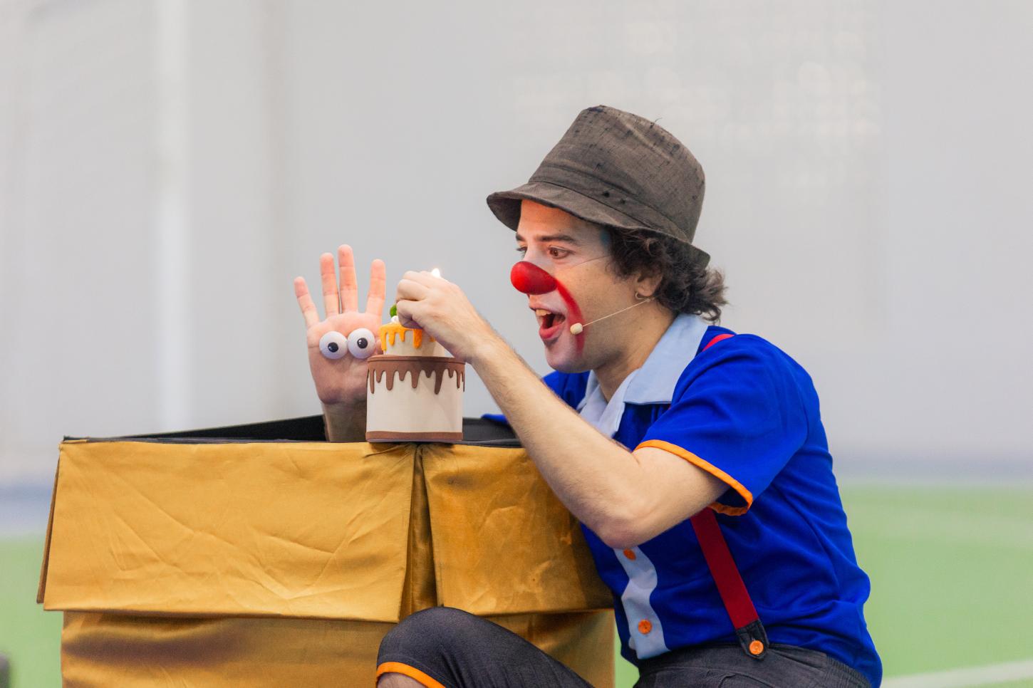 2º Roda Riso por Santa Catarina: dupla de palhaços realiza apresentações em São José, Palhoça e Florianópolis