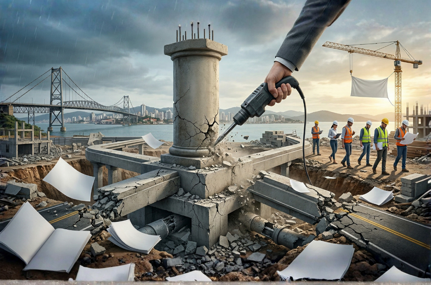 Democracia não é demolir a cidade a cada quatro anos