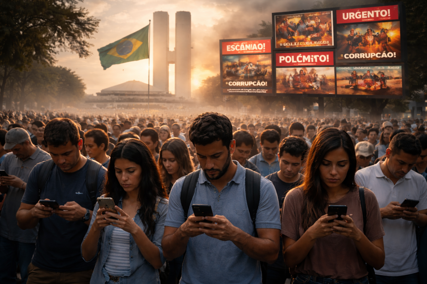 Pão, Circo e Silêncio: como o Brasil aprende a não ver o que importa