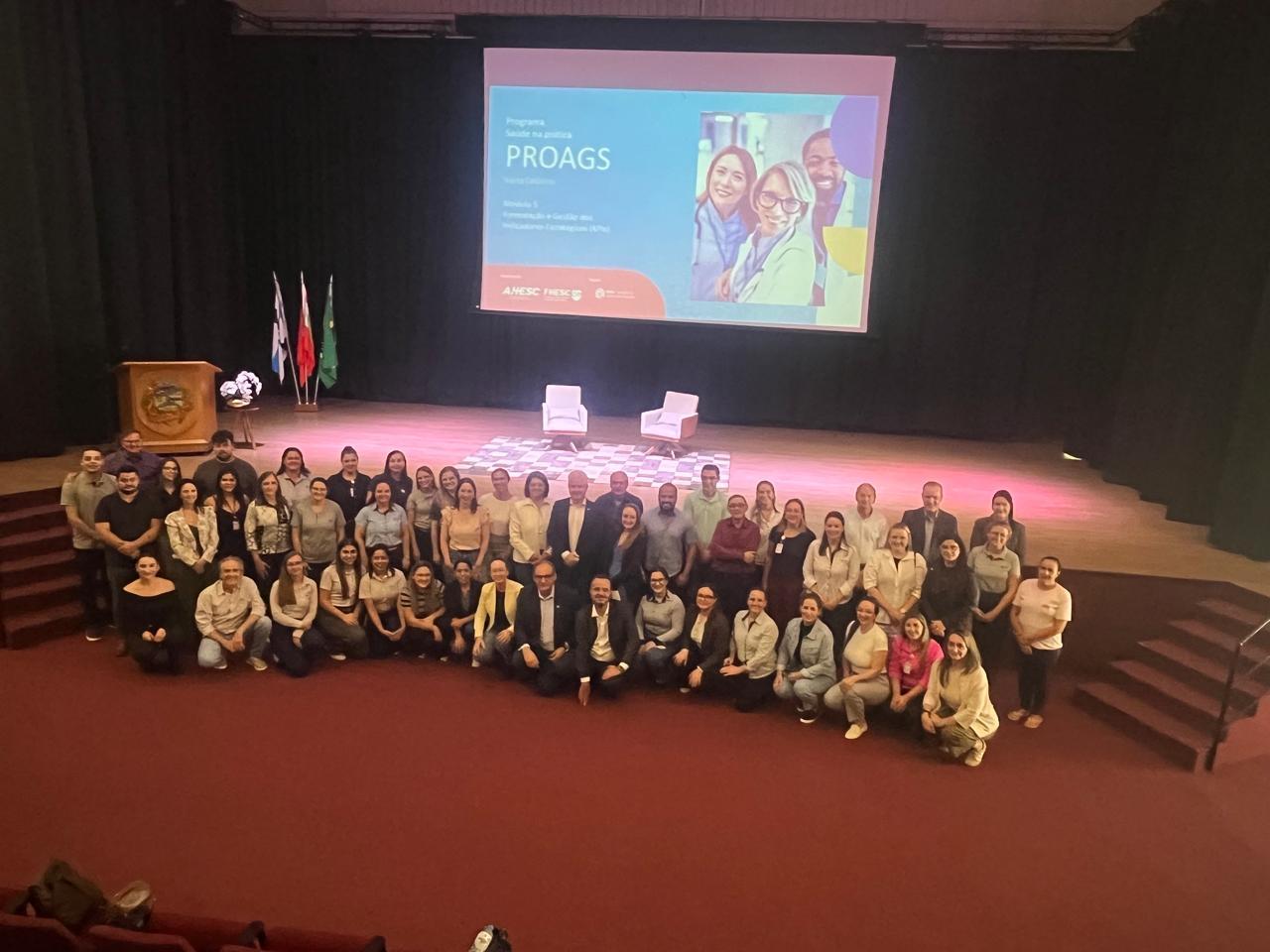 PROAGS encerra quinta edição com quase 500 participantes e mais de dois mil profissionais capacitados em Santa Catarina