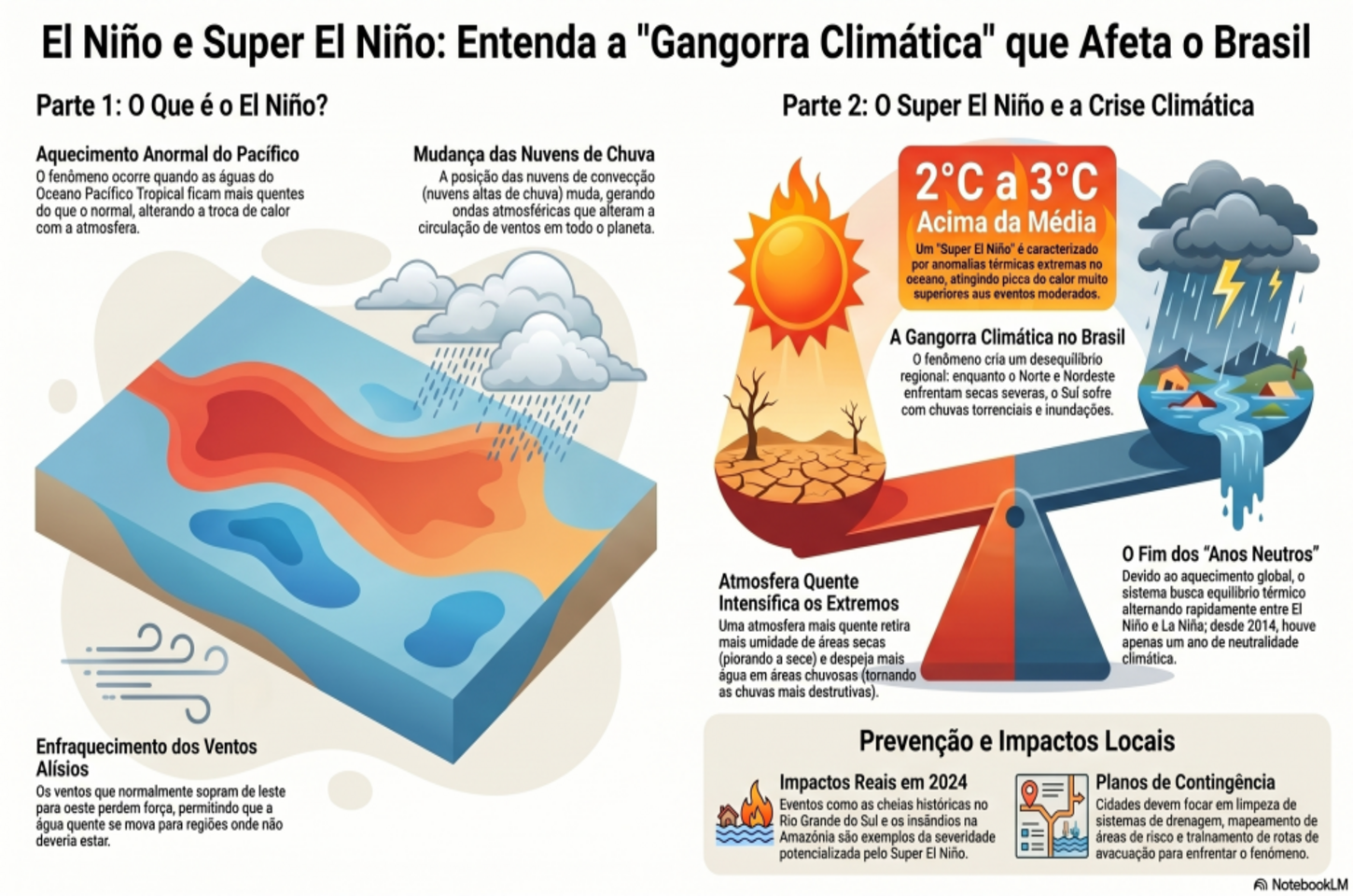 Cientista da UFSC e referência em El Niño esclarece sobre possibilidade de evento climático intenso no país