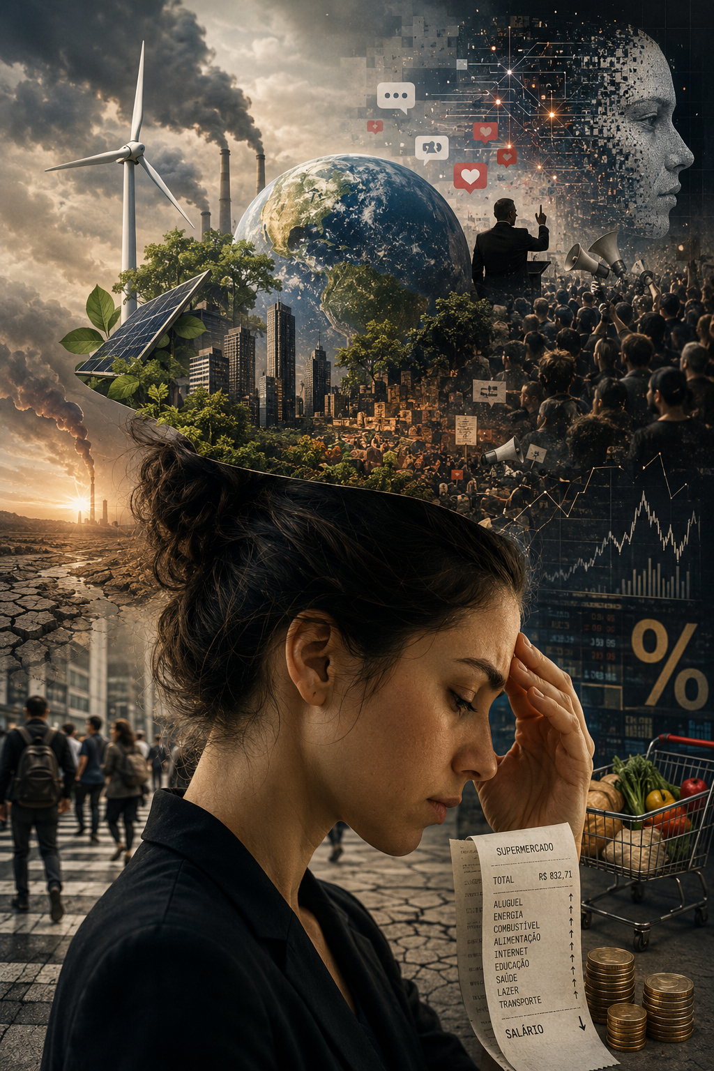 O Brasil cansado: a estranha era em que todo mundo virou produto, marca e sobrevivente