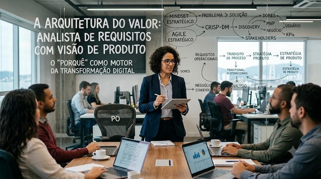 A Arquitetura do Valor: Por que o Analista de Requisitos com Visão de Produto é o Novo Motor da Transformação Digital?