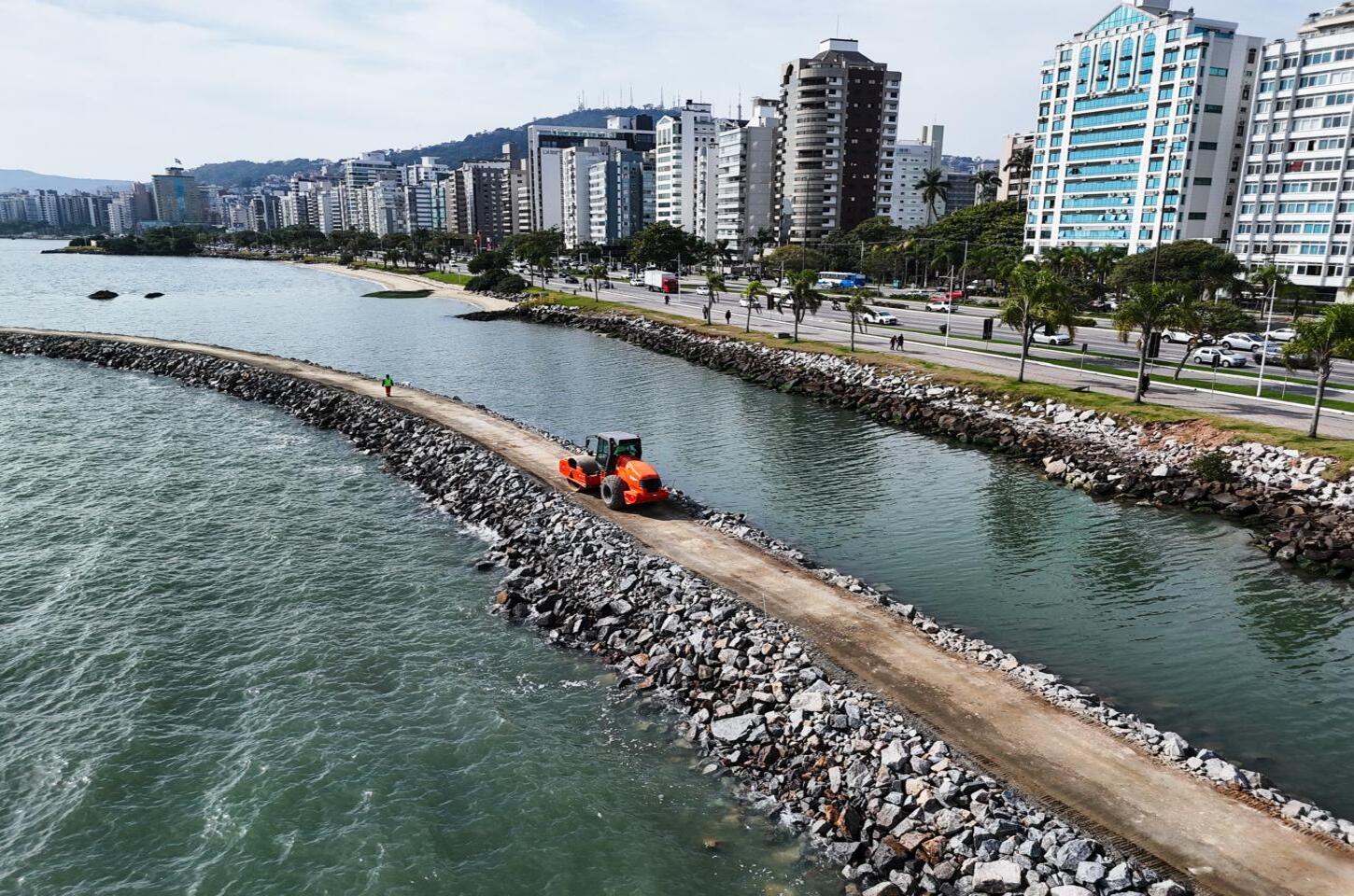Parque Urbano e Marina Beira-Mar Norte completam mais de 20% de avanço físico no primeiro mês de obras