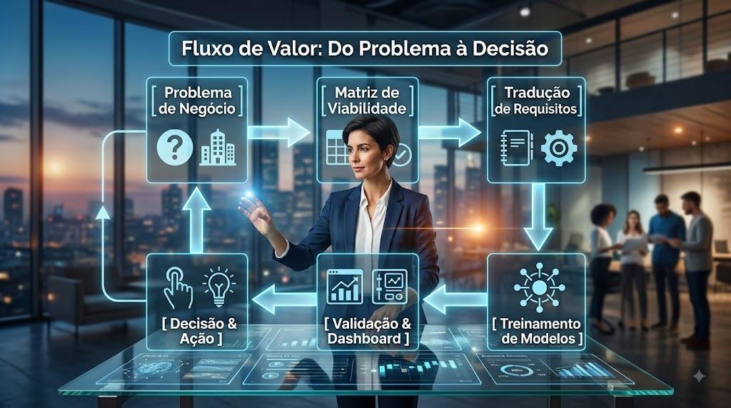 CICLO DE UM PROJETO DE IA & DADOS