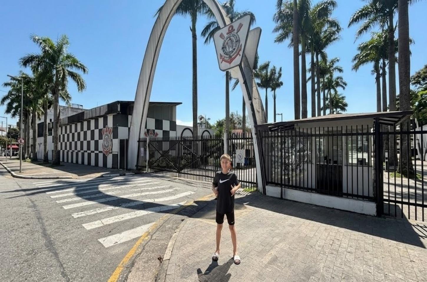 Aos 10 anos, manezinho Matheus Janning faz avaliação no Corinthians e se prepara para Taça Brasil de Futsal