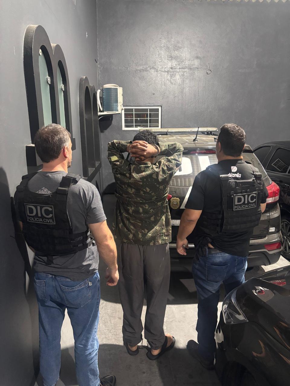DIC de Lages elucida latrocínio contra idoso de 82 anos e prende investigado escondido em Águas Mornas (SC).