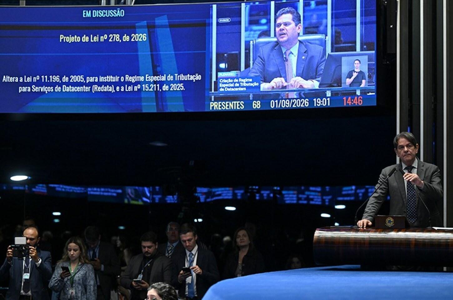Incentivo para instalação de data centers no Brasil é aprovado pelo Senado
