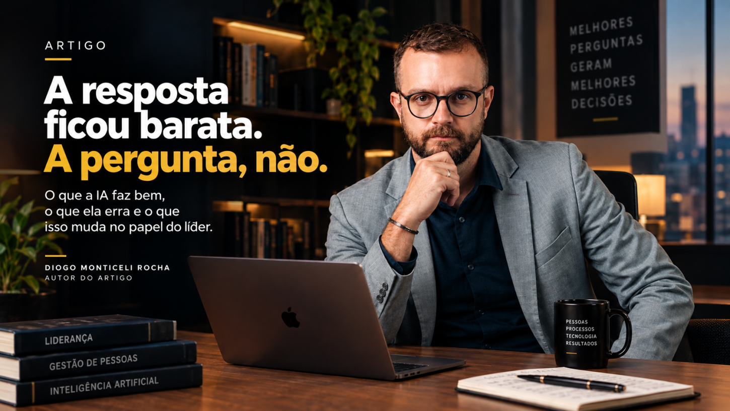 A resposta ficou barata. A pergunta, não.