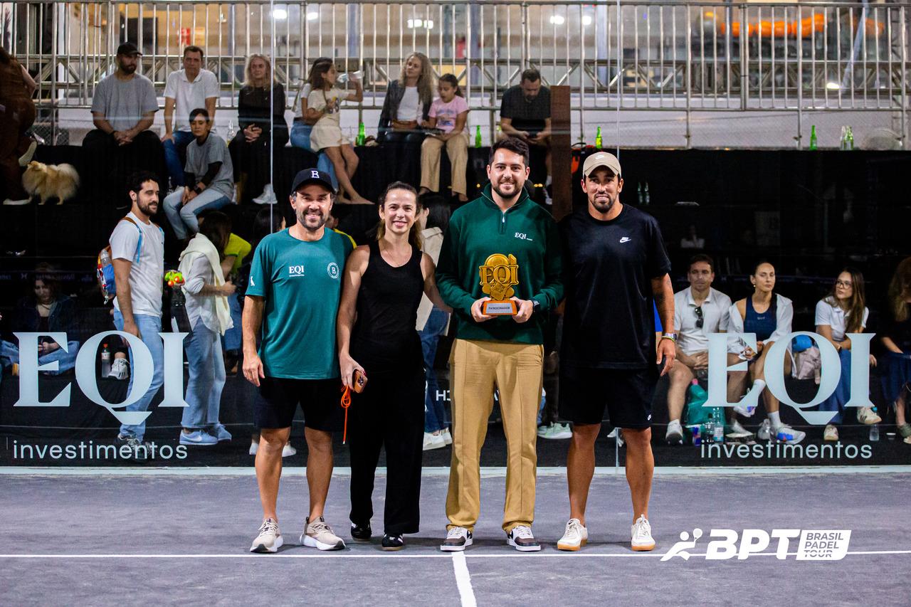Etapa do Brasil Padel Tour no EQI Racket Club entra para a história com recordes e estreia feminina 