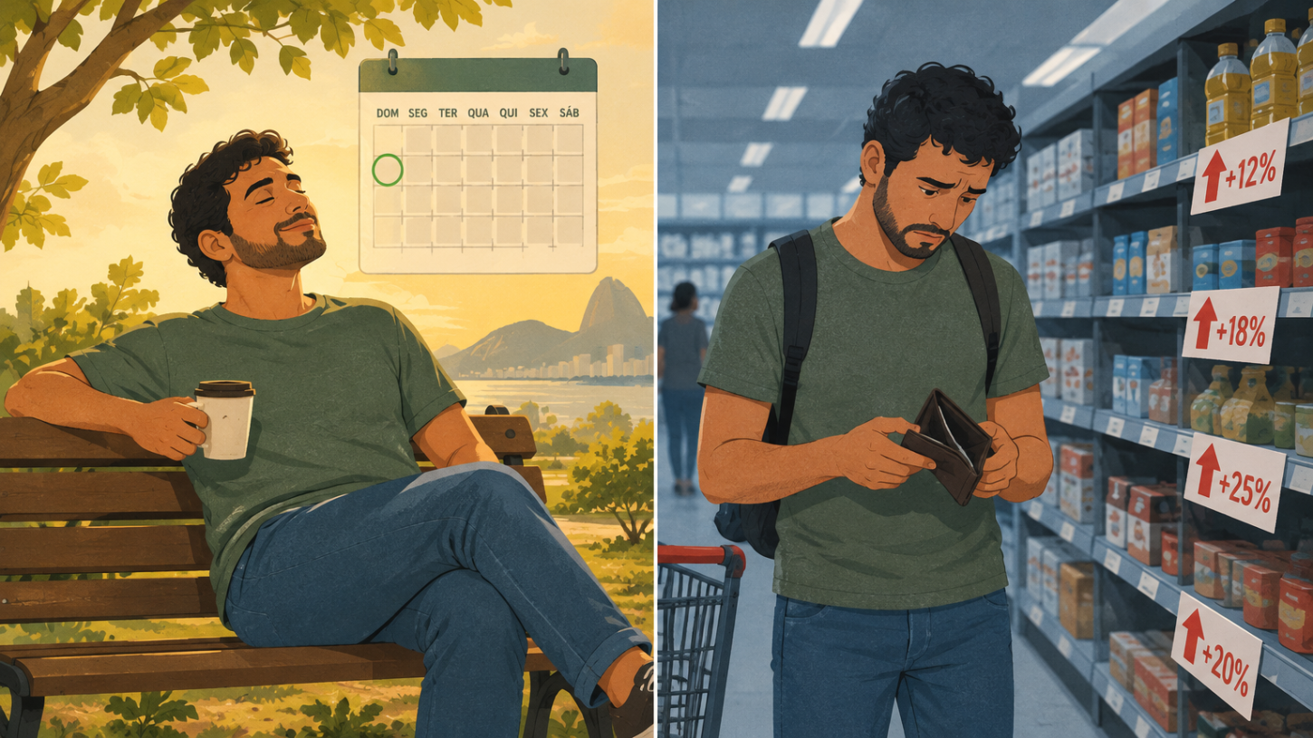 Menos horas, mais preços: a conta do fim da escala 6x1