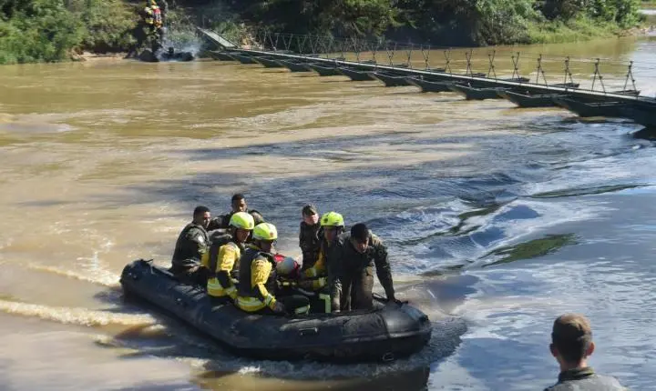 14ª BRIGADA DE INFANTARIA MOTORIZADA PROMOVE 8º EXERCÍCIO DE AJUDA HUMANITÁRIA EM SANTA CATARINA