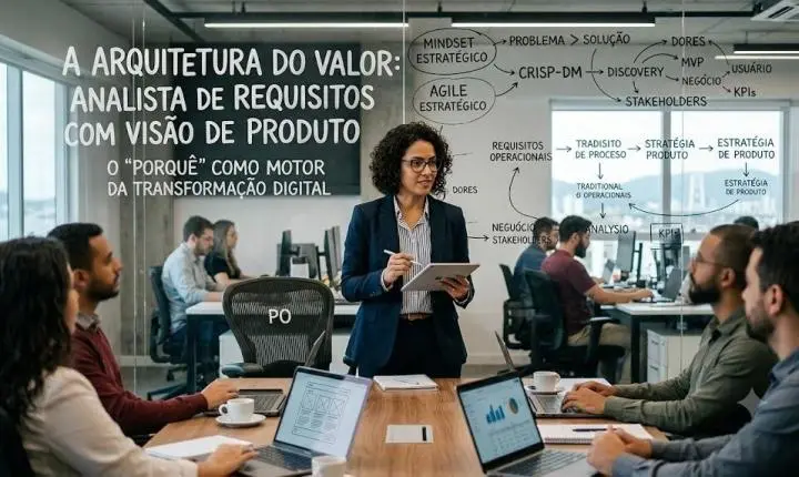 A Arquitetura do Valor: Por que o Analista de Requisitos com Visão de Produto é o Novo Motor da Transformação Digital?