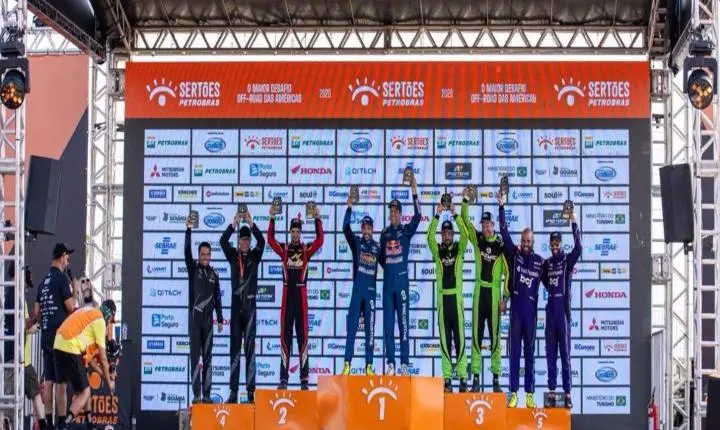 Bulldog Racing fecha Sertões 2026 no pódio e é destaque em estreia na T1+
