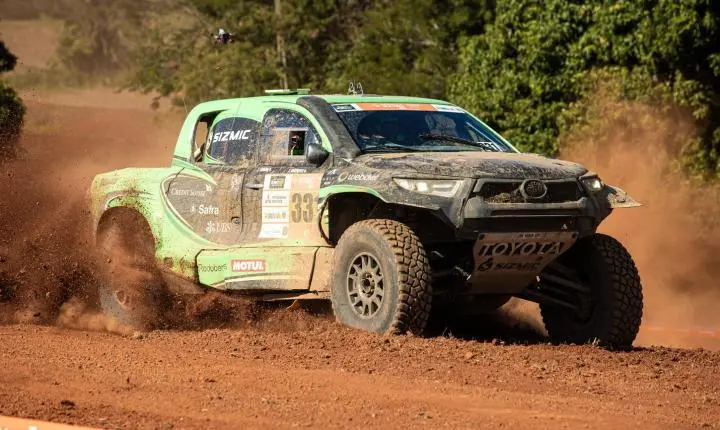 Catarienses estão confirmados para o Sertões 2026 e aceleram a potente Toyota IMA V8