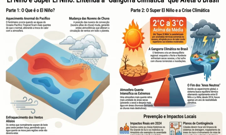 Cientista da UFSC e referência em El Niño esclarece sobre possibilidade de evento climático intenso no país