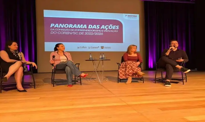 Coren-SC debate inovação, amplia caminhos para a Enfermagem e reconhece iniciativas empreendedoras em Joinville (SC)