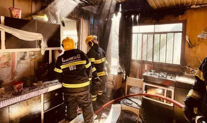 Corpo de Bombeiros orienta população sobre prevenção   diante do aumento de incêndios residenciais no inverno