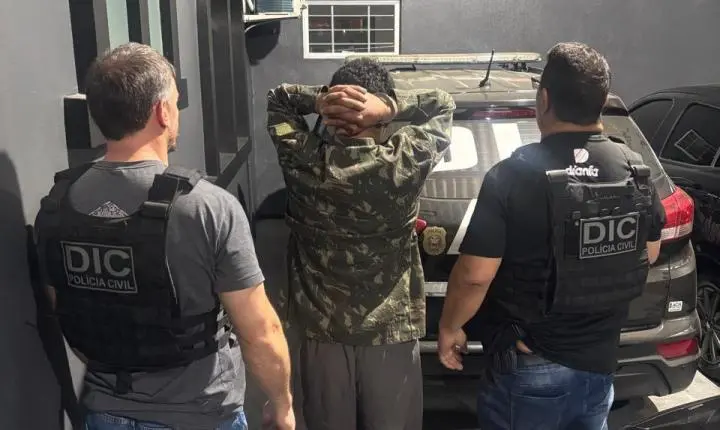 DIC de Lages elucida latrocínio contra idoso de 82 anos e prende investigado escondido em Águas Mornas (SC).