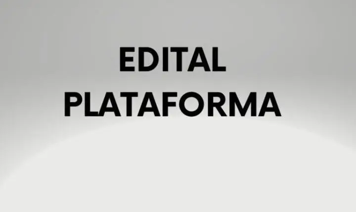 Edital plataforma