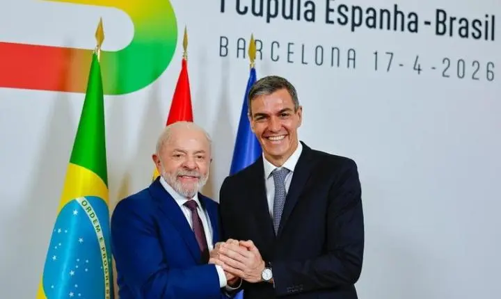 Em Barcelona, Lula e Pedro Sánchez se unem pela  defesa da democracia e contra a desigualdade