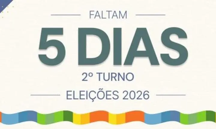 Faltam 5 dias: eleitores não podem ser presos a partir de hoje (20)