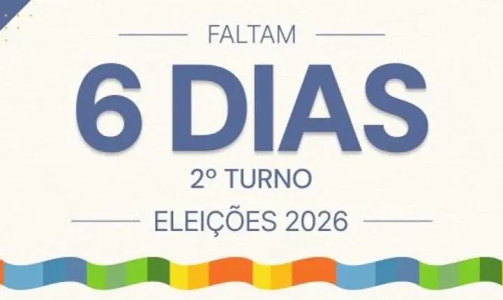 Faltam 6 dias: prazo para registrar pesquisas eleitorais termina nesta segunda-feira (19)
