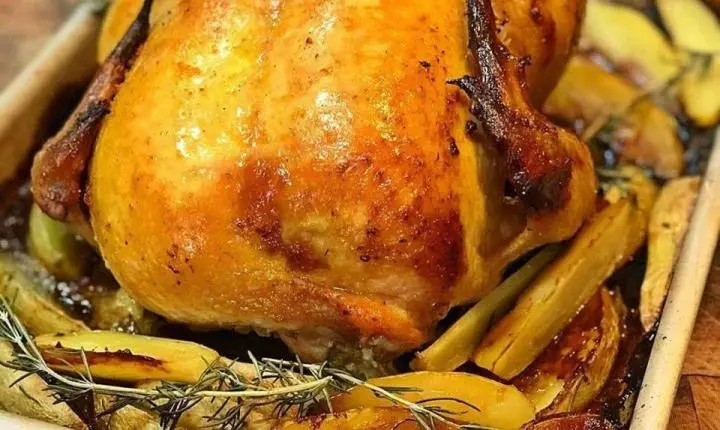 Receita: Frango Assado 