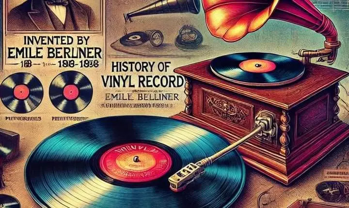 O disco de vinil, tecnologia revolucionária para reprodução musical, foi inventado por Emile Berliner em 1888.