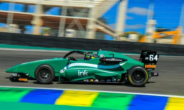 Lourenço Varela estreia nos monopostos com pódio em Interlagos