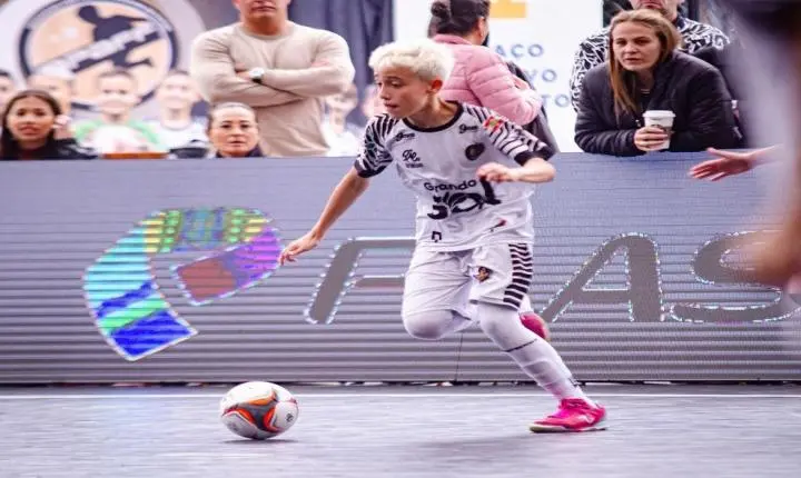 Matheus Stefanski, de Florianópolis, é o artilheiro da Copa Santa Catarina Sub-10 de Futsal com 10 gols em cinco jogos