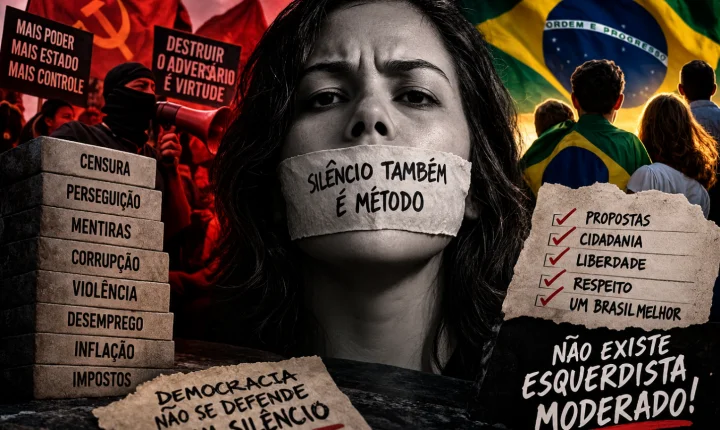 NÃO EXISTE ESQUERDISTA MODERADO