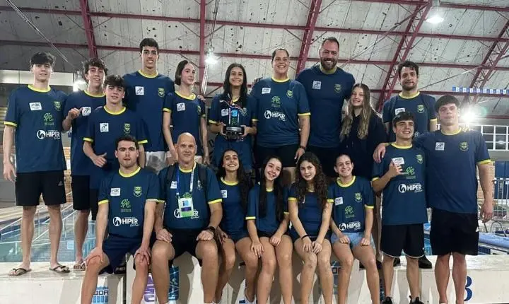 Natação do Lira é destaque no Troféu FASC com 2º lugar no feminino e 4º no masculino entre os 17 clubes catarinenses participantes